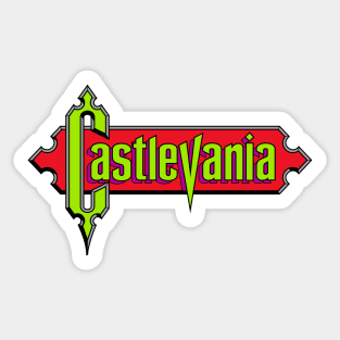 Castlevania (Green) Sticker